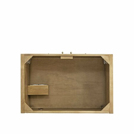James Martin Vanities Hudson 36in Single Vanity Cabinet, Light Natural Oak 435-V36-LNO